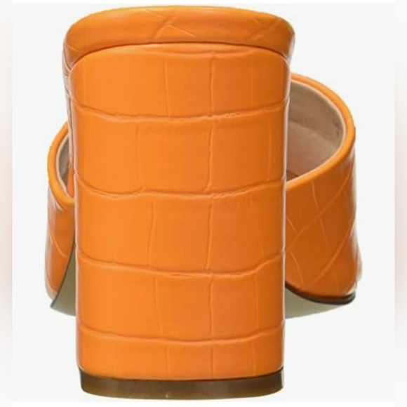 The Drop Pattie High Block Heeled Mule Sandals  #772-774, 791, 858 - Picture 8 of 10